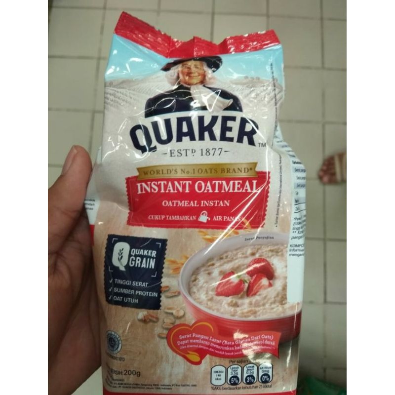 

Quaker Instant Oatmeal 200 g