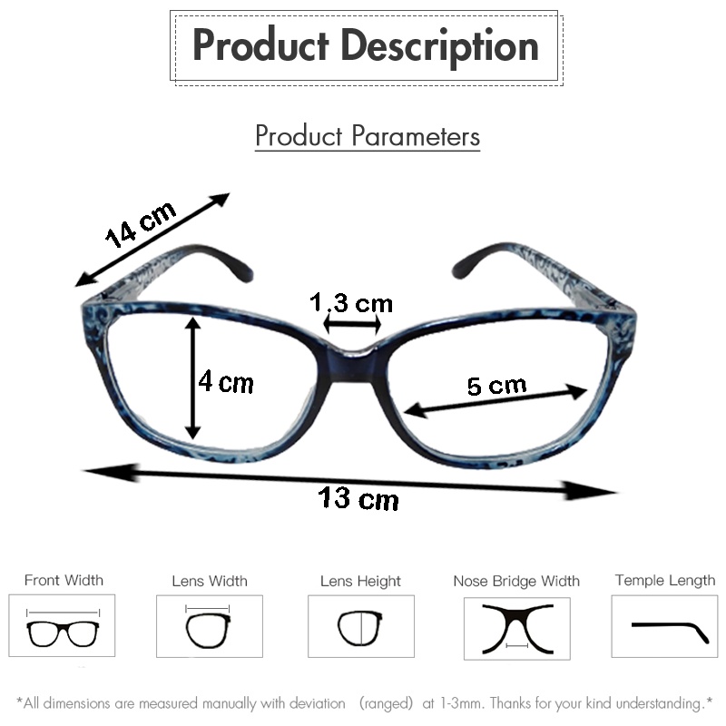 Kacamata Anti Radiasi Komputer Hp Pc Untuk Wanita Pria Motif Loreng Kacamata Baca Fashion Blueray Unisex Eye Glasses Protection