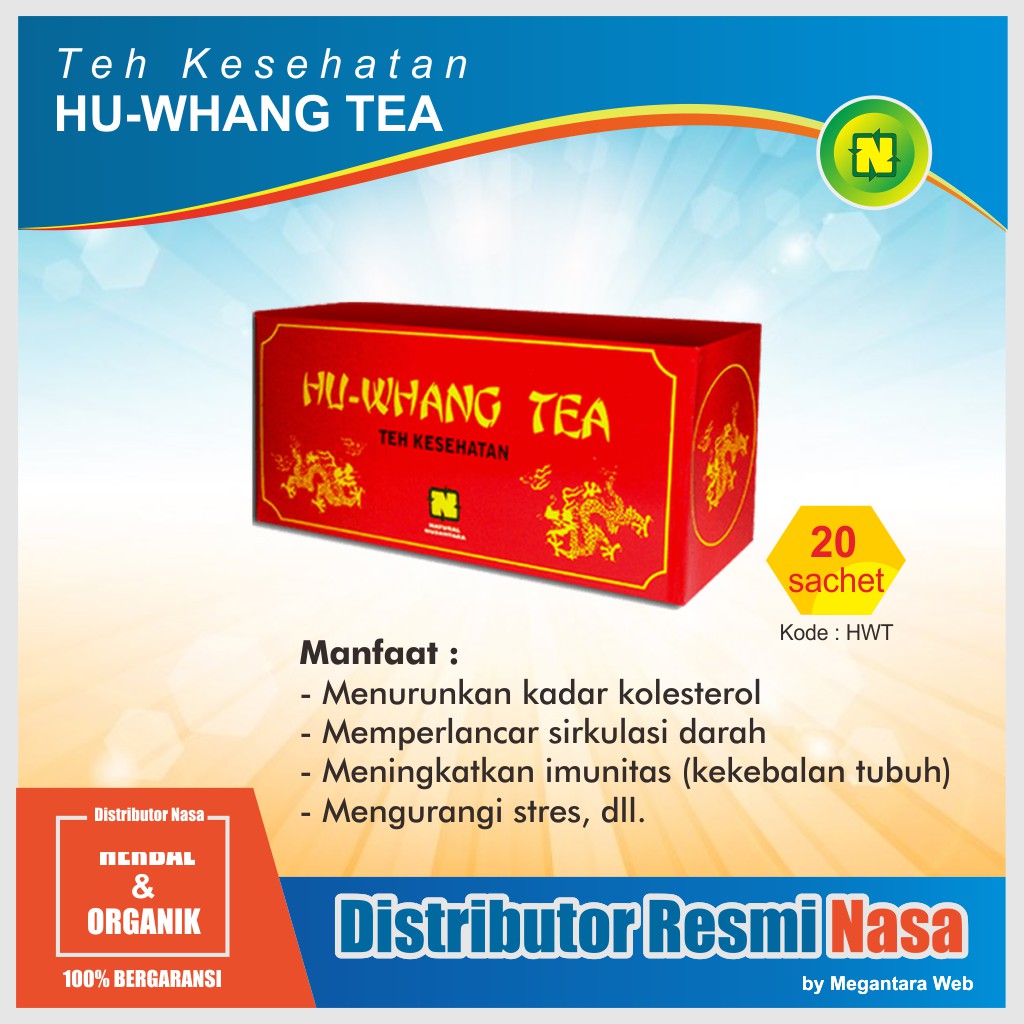 

HU WHANG TEA Teh Pelangsing dan Kesehatan