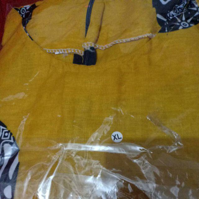 Batik Akhmar Atasan Wanita Tunik Batik Navia - Katun Halus Ori Masayu Tunik Masayu