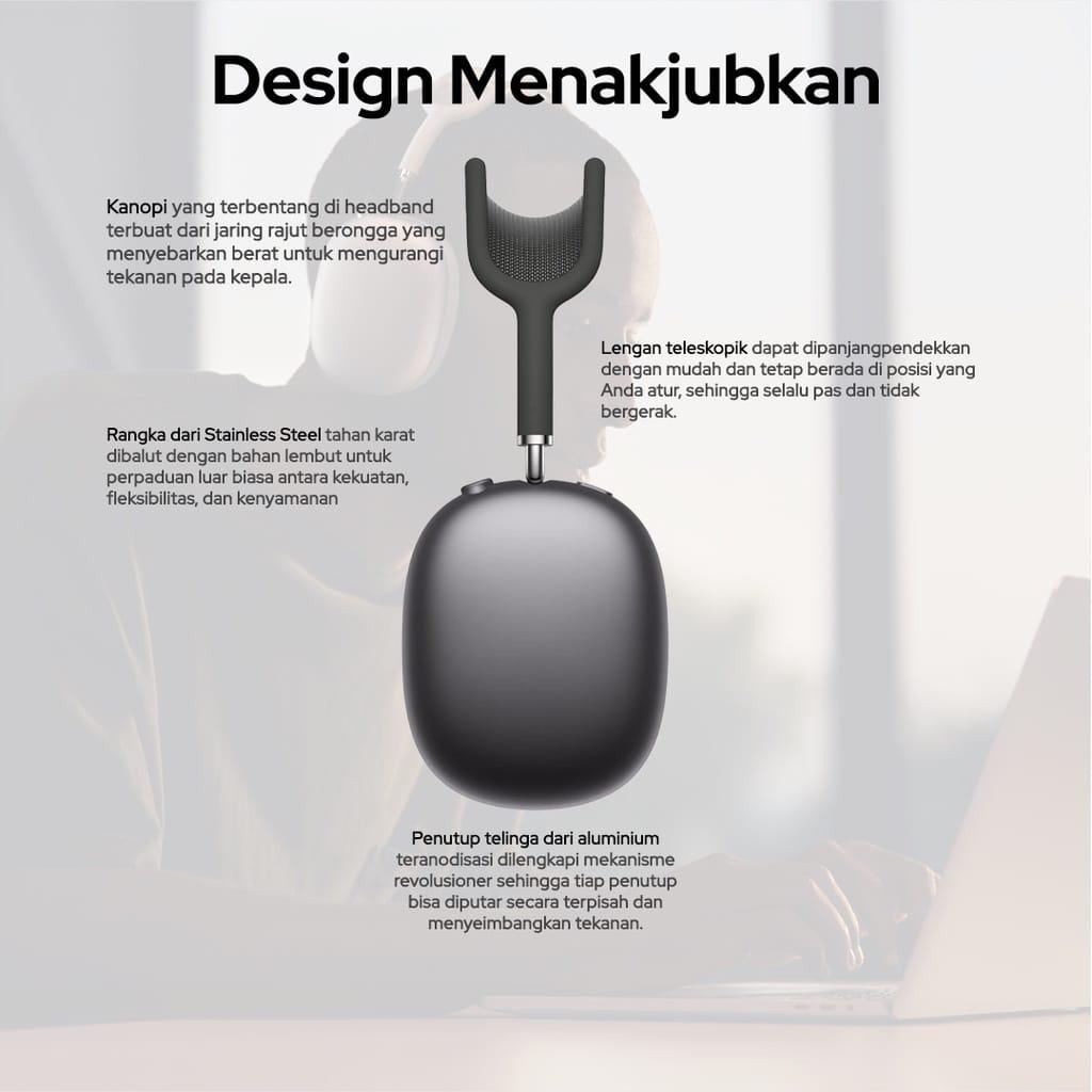 The Pods Max Wireless Bluetooth Headphones ORI 1:1