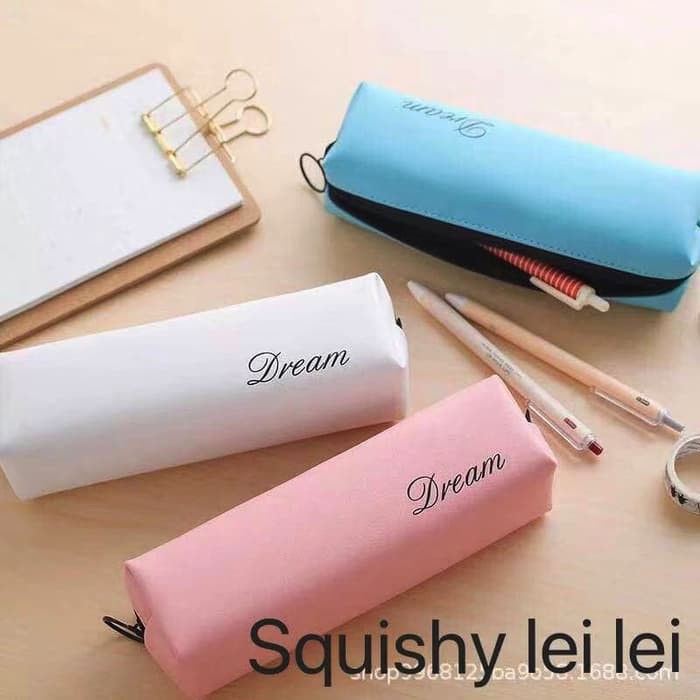 

kotak pensil kulit dream