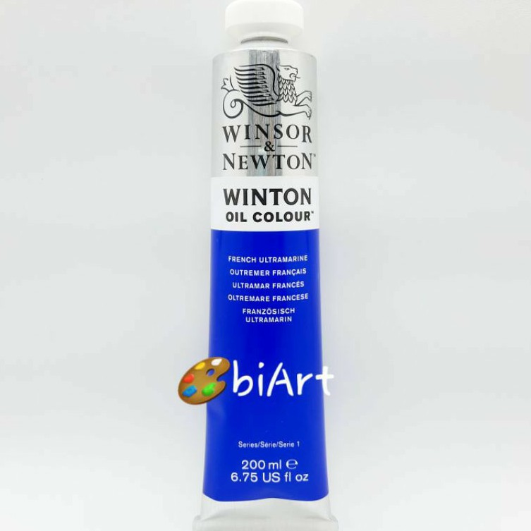 

Cat Minyak Winton Oil Colour 200 ml French Ultramarine Winsor & Newton