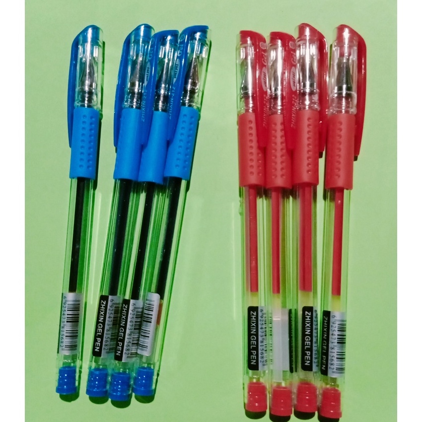 

Bolpoin gel merah biru 0.5 isi 3 pcs