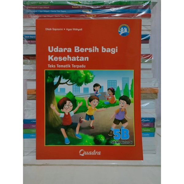buku teks tematik terpadu kelas V SD tema 5B quadra