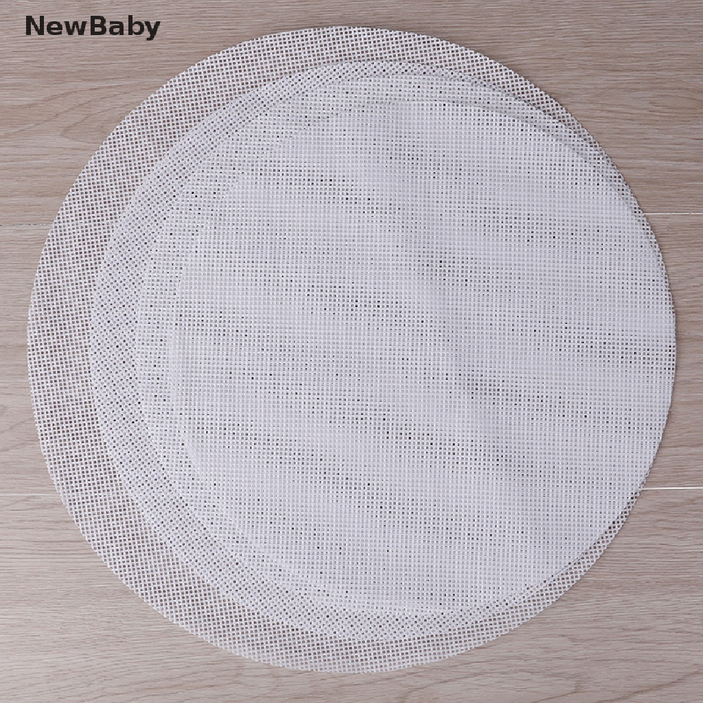 NewBaby Round Non-Stick Silicone Mesh Cloth Baking Liners Steamer Pad Dumplings Buns Mat ID