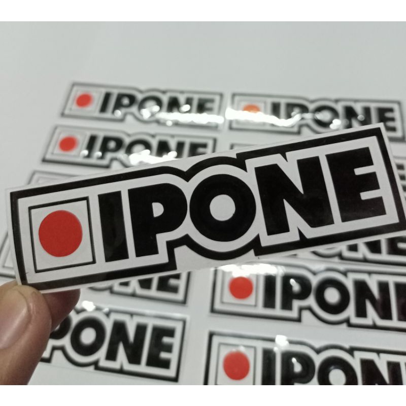 Sticker Stiker Motor Cutting IPONE