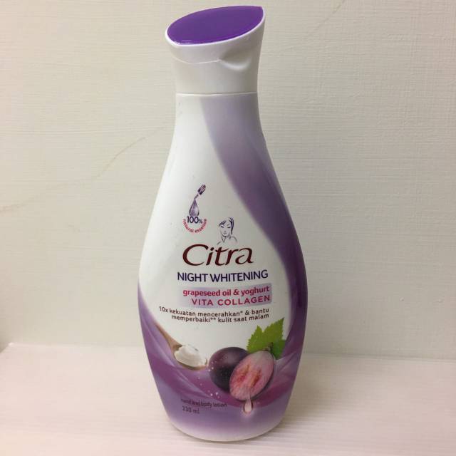 CITRA NIGHT WHITENING / Body lotion malam