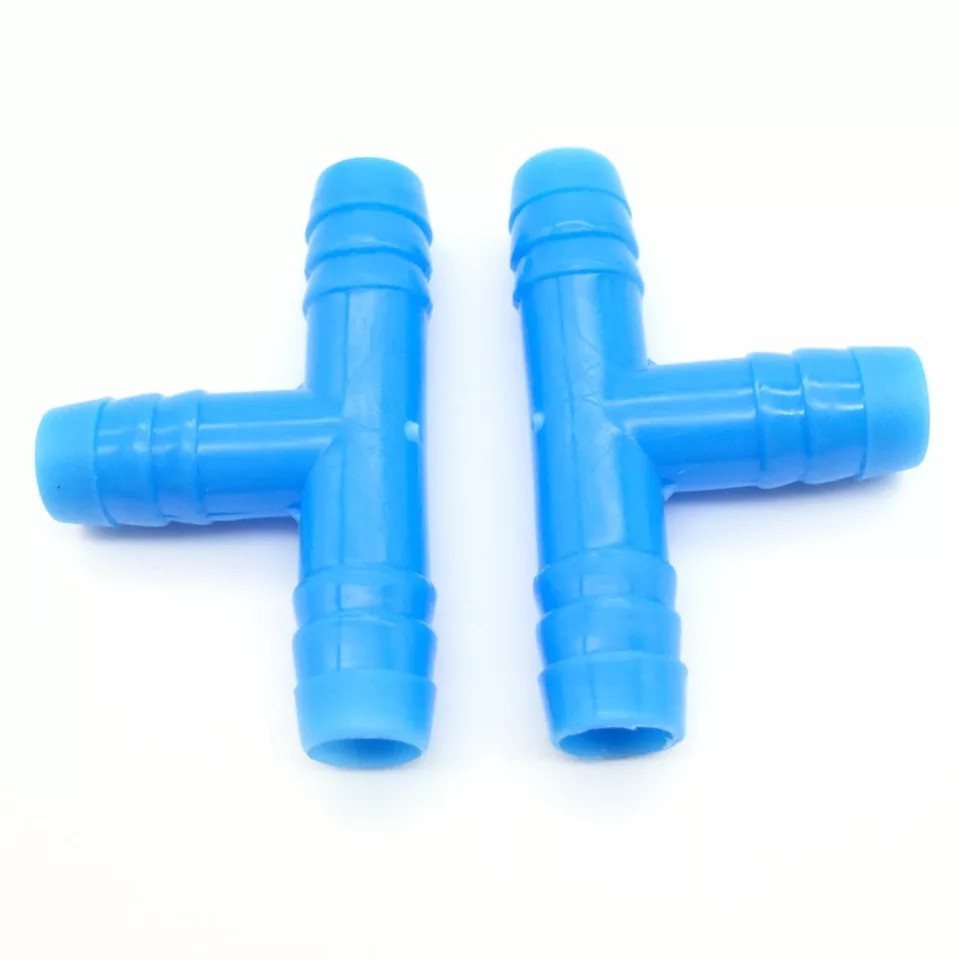 Konektor Tee T Te tube 8mm Connector  Air Minum Kelinci Ayam Burung  FEFARM