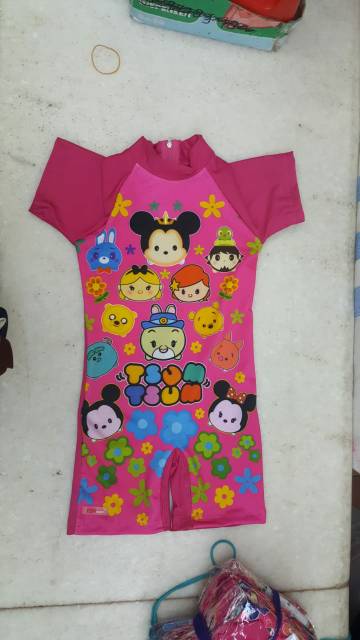 Baju renang ukuran TK PRA TK PRE SCHOOL S Poli Tayo tsum poni