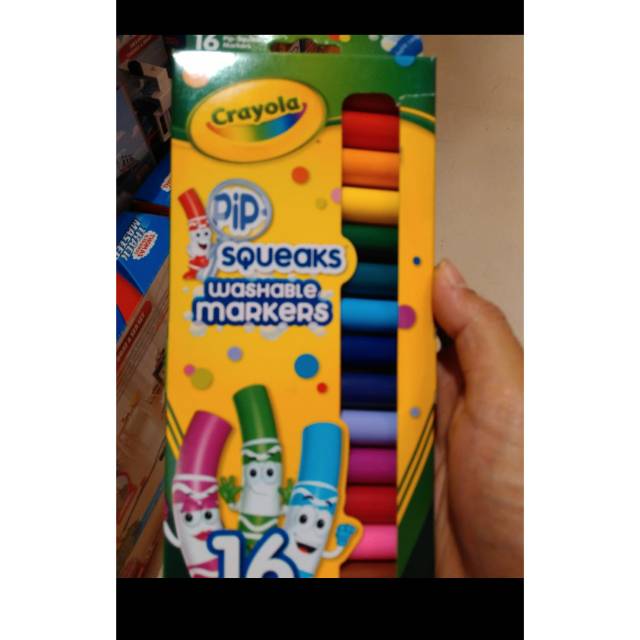 

crayola squeaks washable makers isi 16