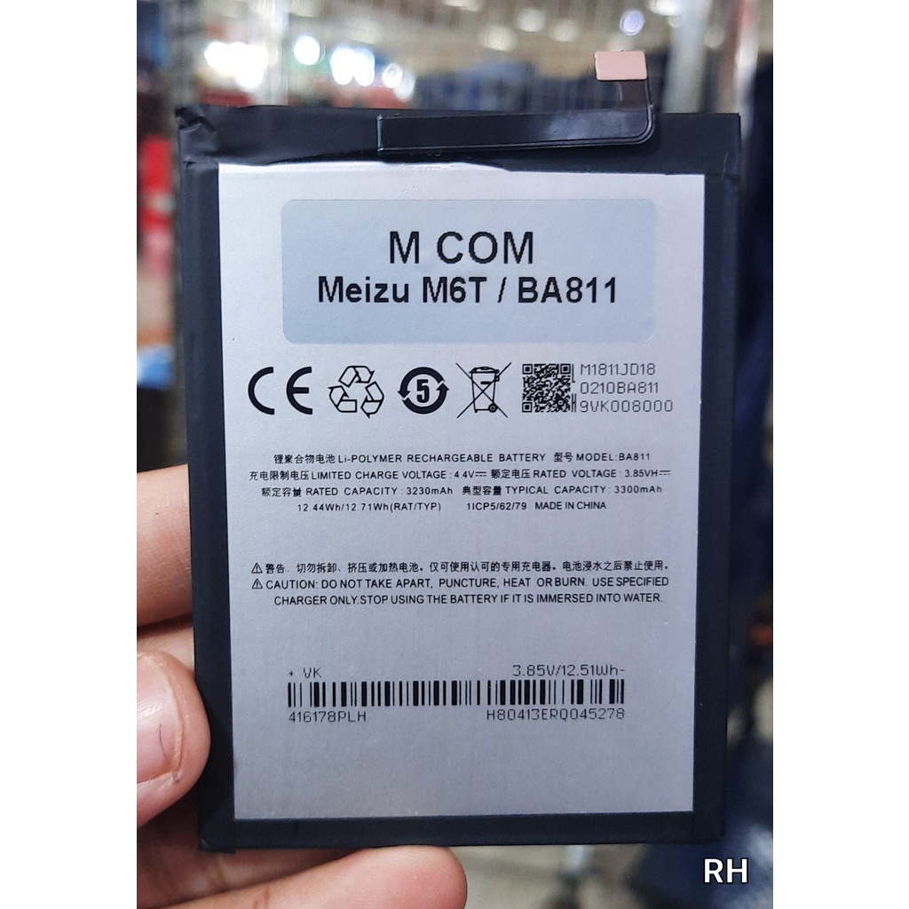 Baterai Meizu M5C BT710 / Batre Meizu M6T BA811 ORIGINAL