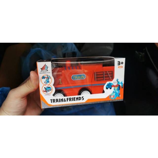 Mainan mobil mobilan tobot robot thomas kereta api 4d1w