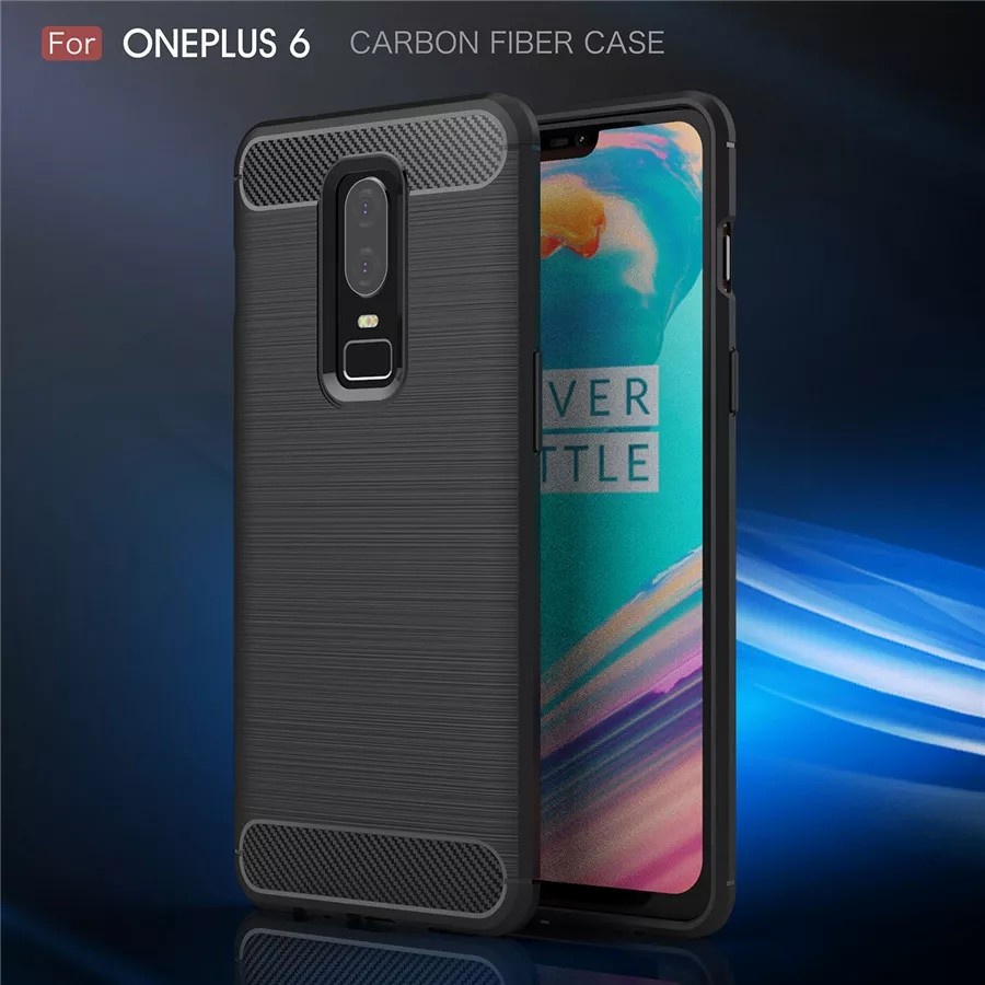 CASE ONEPLUS 6 CASE CARBON RUGGED ARMOR ANTI SHOCKPROOF