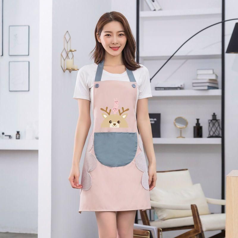 CELEMEK APRON MASAK WATERPROOF KARAKTER LUCU ANTI AIR &amp; MINYAK RT-33