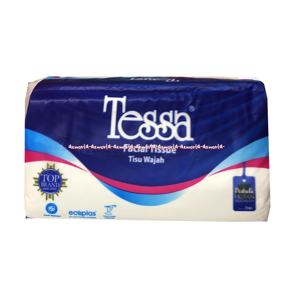 Tessa Facial Tissue 200ply Tissu Wajah Lembut Tesa Ramah Lingkungan