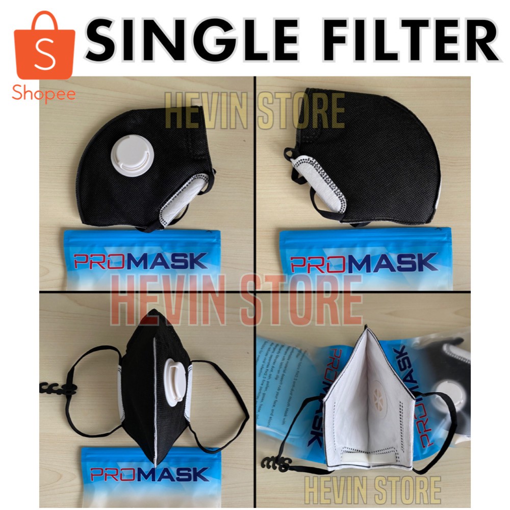 MASKER FILTER UDARA N95 ANTI POLUSI, BAKTERI &amp; VIRUS