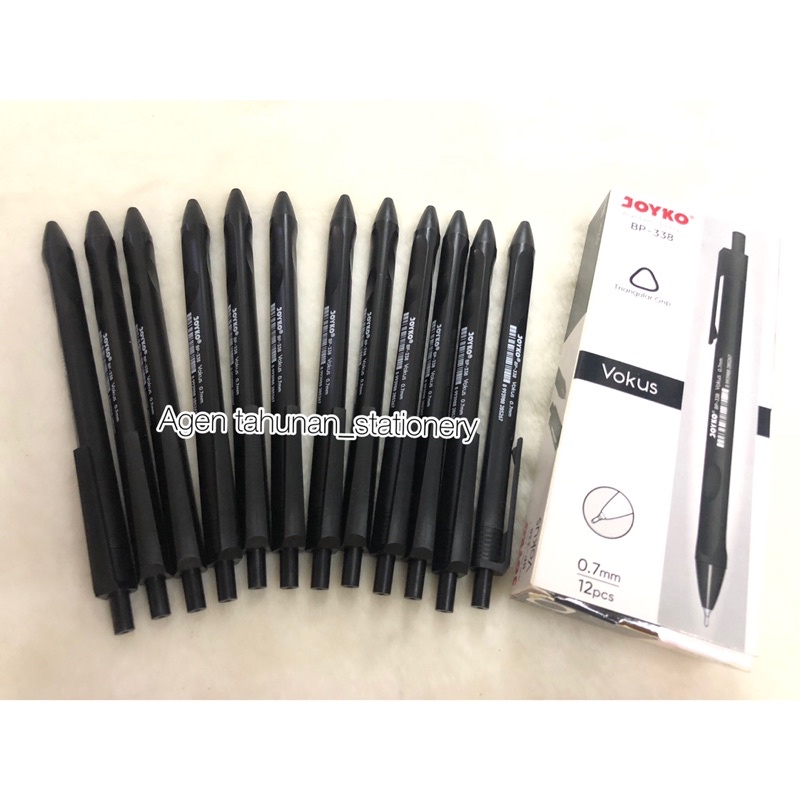 

Pulpen joyko focus BP-338 1box isi 12pcs