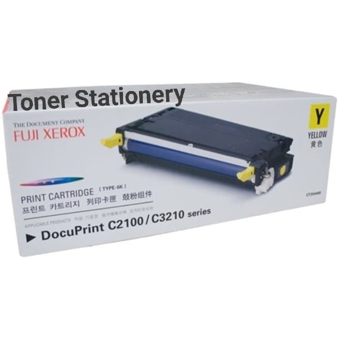 Toner Fuji Xerox CT350488 For C2100 C3210 Yellow Original