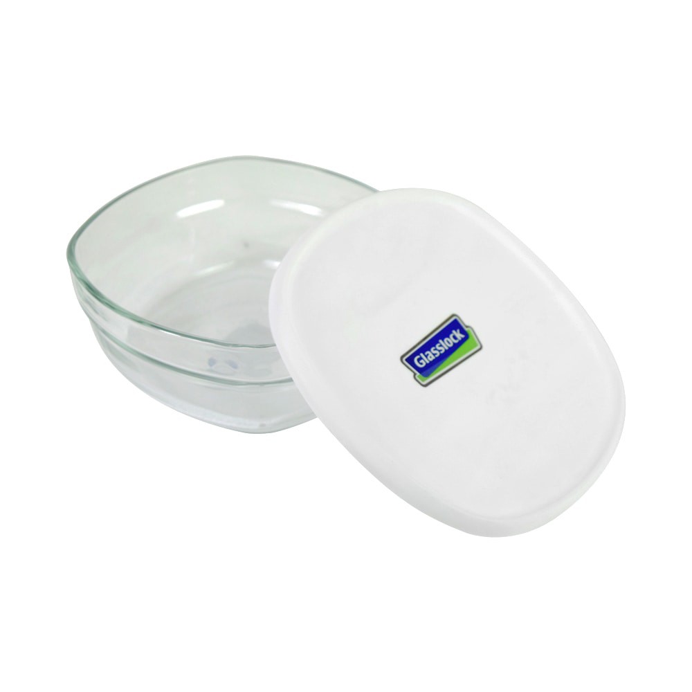 Glasslock Square Bowl Wadah Makanan 1250 mL