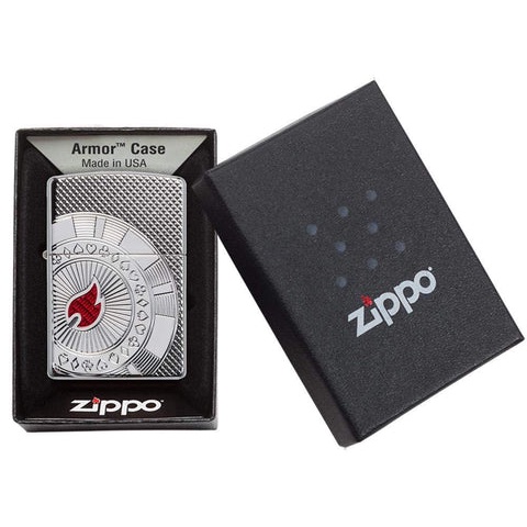 Zippo 49058 Armor Poker, High Polish Chrome