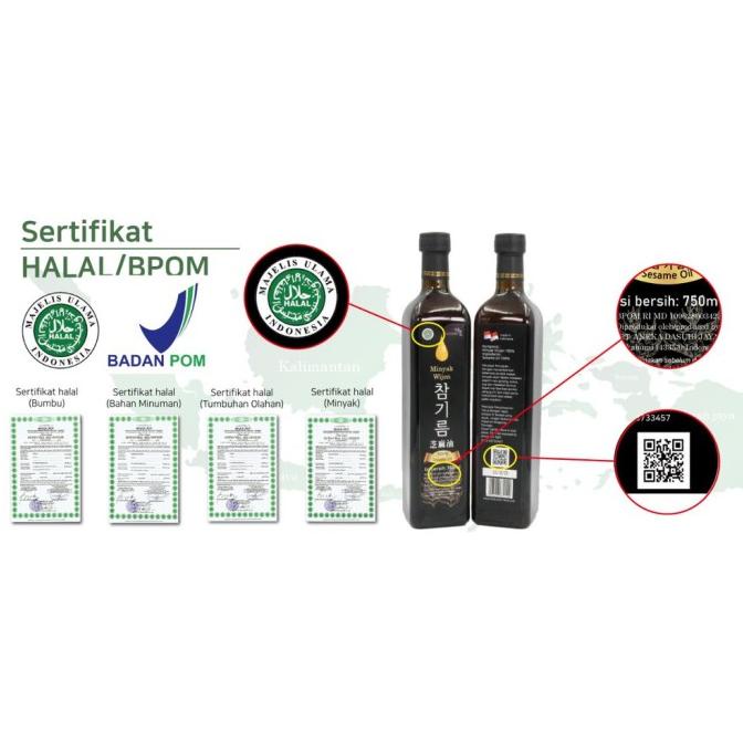 

750 KOREA MINYAK WIJEN SESAME 100 ML OIL SDFD51313