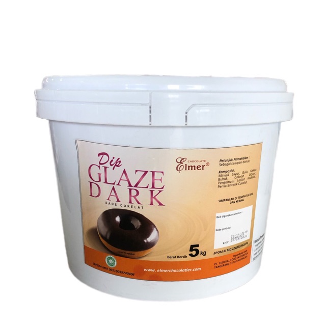 

Elmer Dipping Glaze 5kg Pail Dark Taro Tiramisu Green Tea Avocado