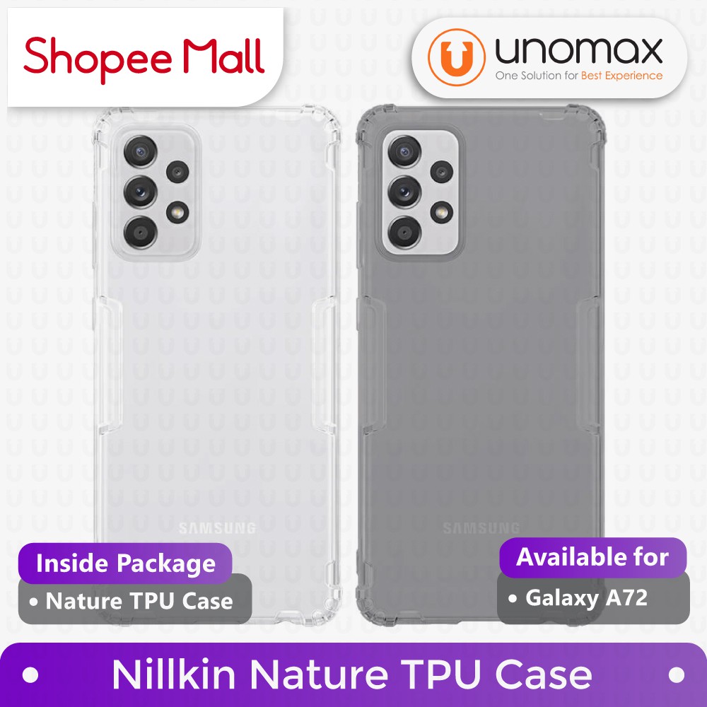 Soft Case Samsung Galaxy A72 Nillkin Nature TPU Casing