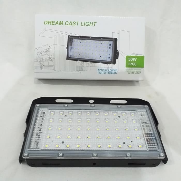 Lampu Jalan - Street Sorot Indoor/ Outdoor Rangka Besi 50W PJU LED REPRO **