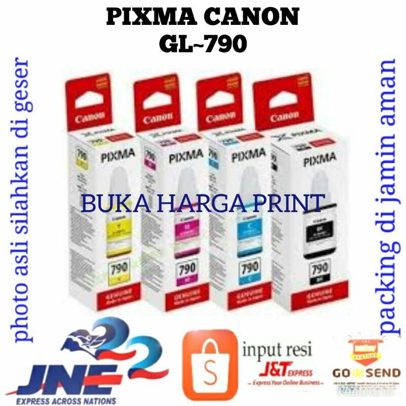 Canon GL-790 reffill Ink Original Printer G1000, G1010, G2000, G2010 , G3000,G3010 , G4000