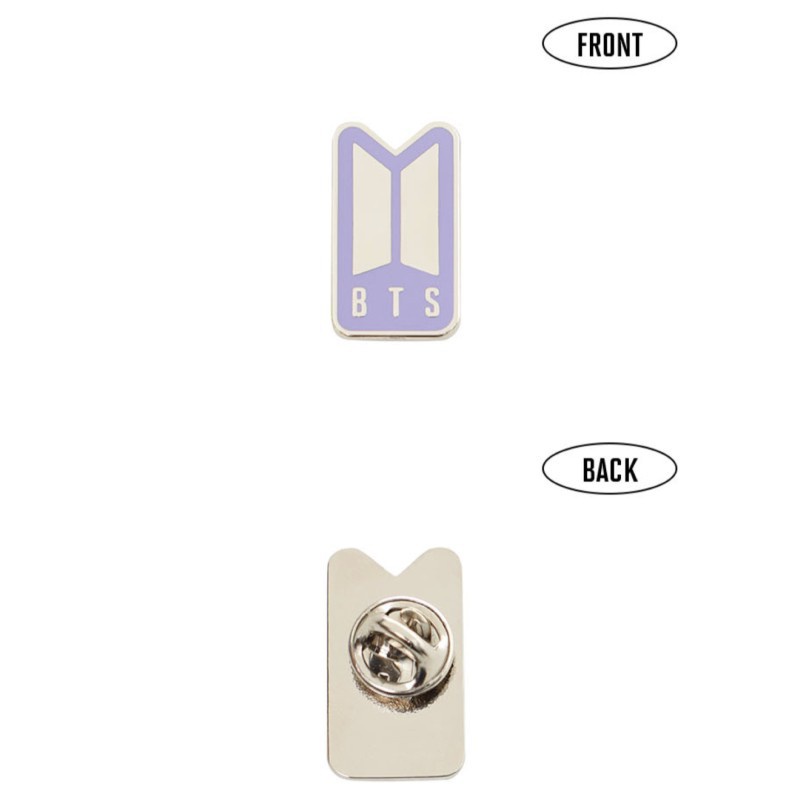 Bros Logo Kpop Bts Bahan Metal