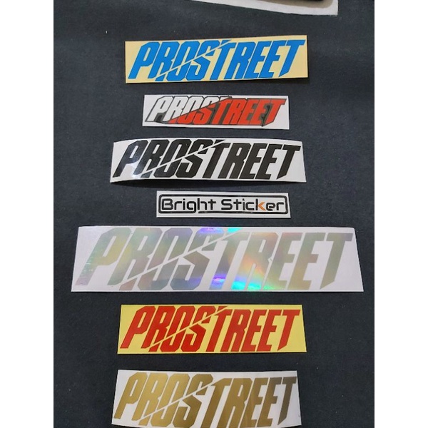 STICKER PROSTREET CUTTING