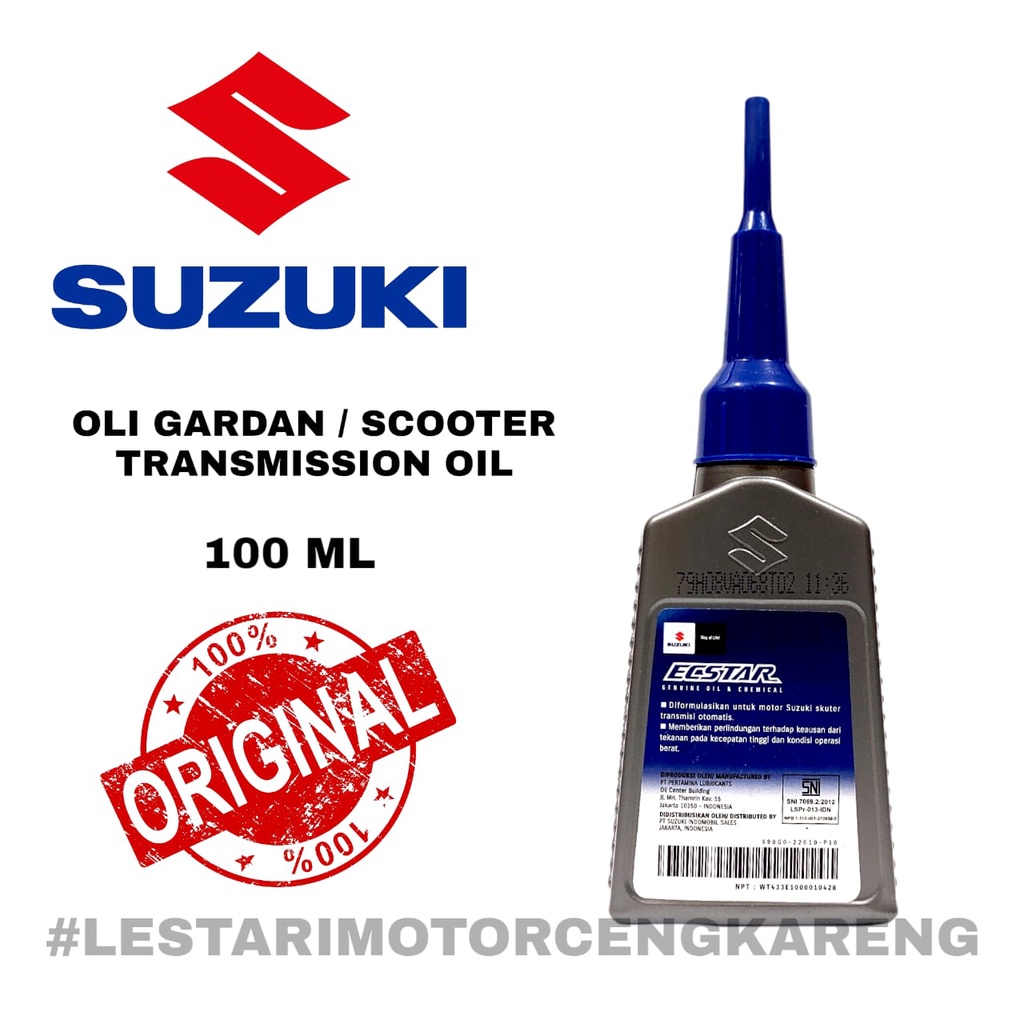 OLI SCOOTER GARDAN SUZUKI MATIC 100ML SPIN SKYWAVE HAYATE SKYDRIVE NEX