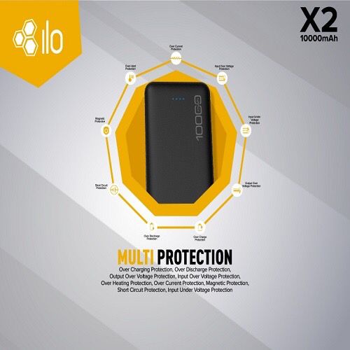 HIPPO POWERBANK ILO X2/ILO T2 10.000mAH SMART DETECT CHARGING