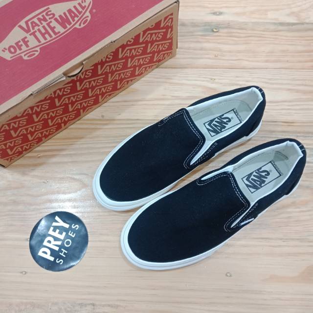VANS SLIP ON OG LX BLACK WHITE