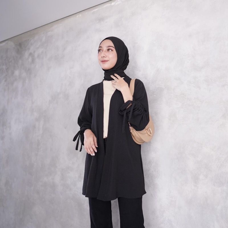 CALIN CARDI WANITA PREMIUM AIRFLOW CRINCKLE DEODORA PREMIUM RAYON