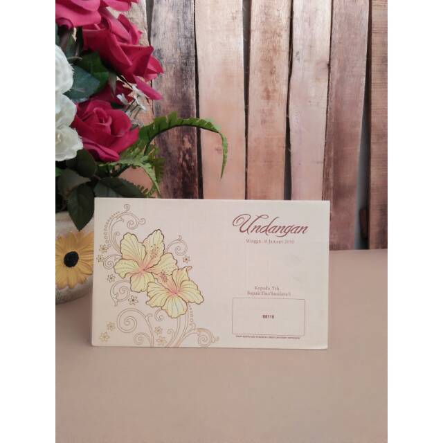 100set undangan nikah Erba-88110