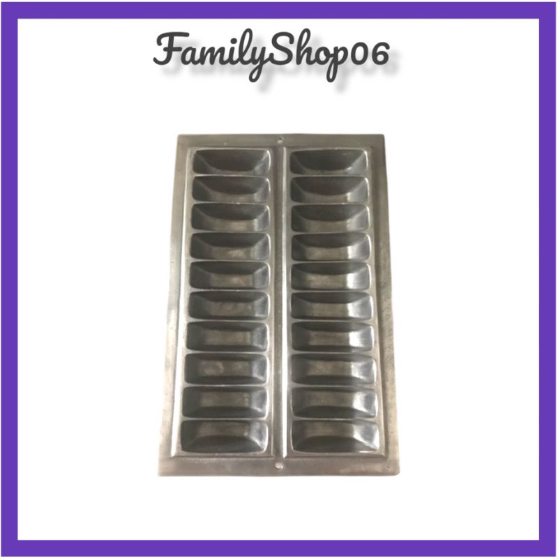 Cetakan kue Pancong 20 lubang / Cetakan pukis Aluminium