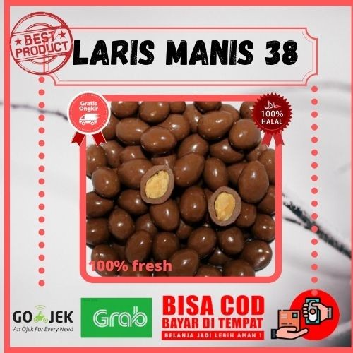 

500 GRAM COKLTAT ISI ALMOND ( CHOCOLATE ALMONDS )