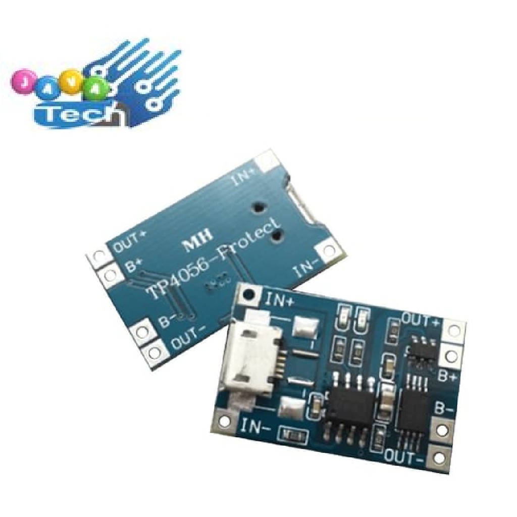 Modul TP4056 Micro USB 1A 5V Dengan Proteksi Battery Charging Board