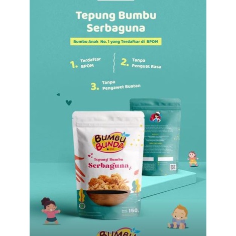 Bumbu Bunda Elia - Tepung Crispy Non MSG / Tepung Bumbu Serbaguna Non MSG MPASI