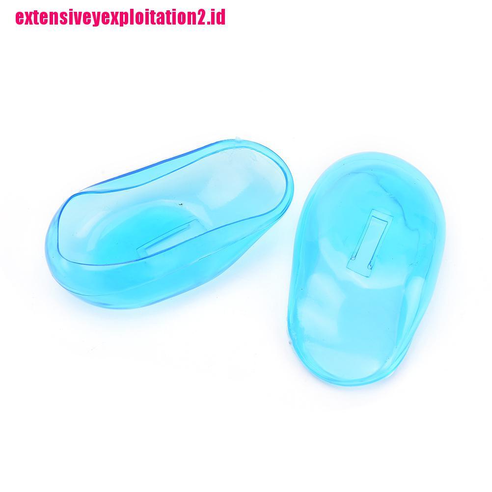 &lt; E2id &amp; &gt; 2Id 2pcs Earmuff Penutup Telinga Untuk Mandi / Rambut