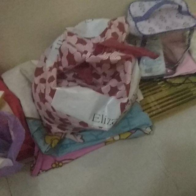 Gorden Shabby Chic/ungu/tirai/jendela/pintu/rumah/minimalis/terbaru/terlaris