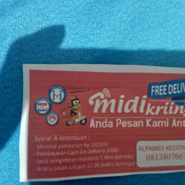 

Pesan antar alfamidi