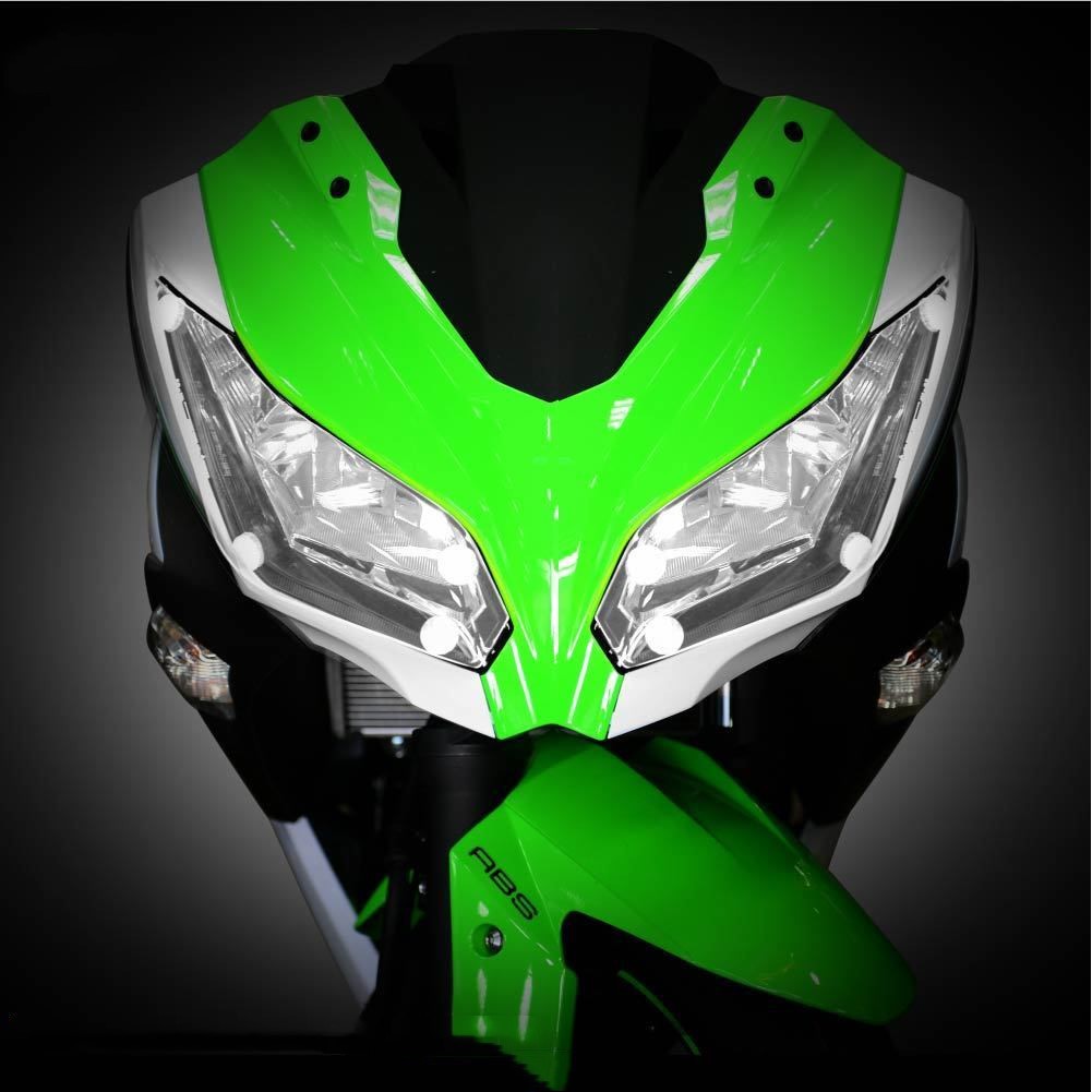 Lampu Depan Motor Model Ninja Zx 6 R Untuk Modifikasi Shopee