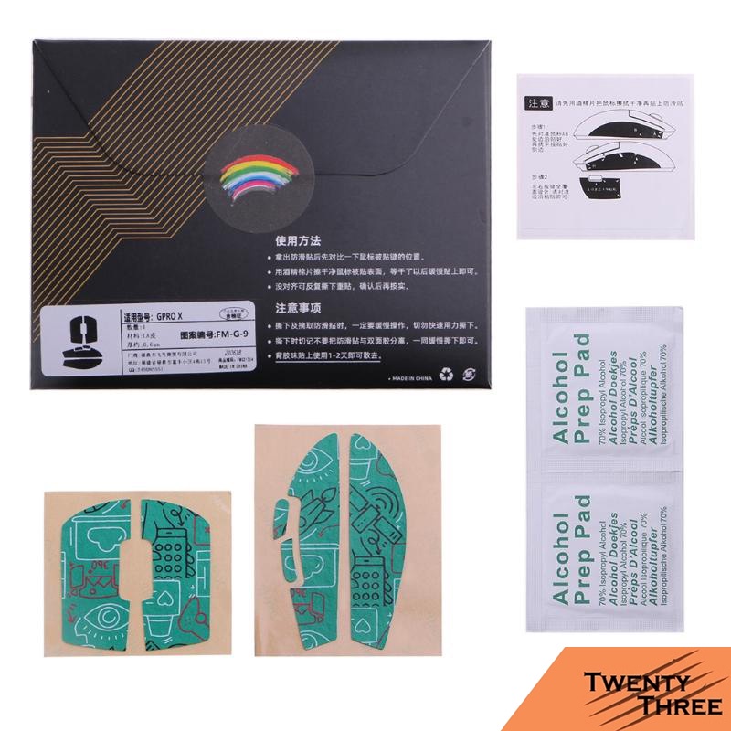 Anti Slip Grip Tape Mouse Gaming Logitech G PRO X SUPERLIGHT Rubber