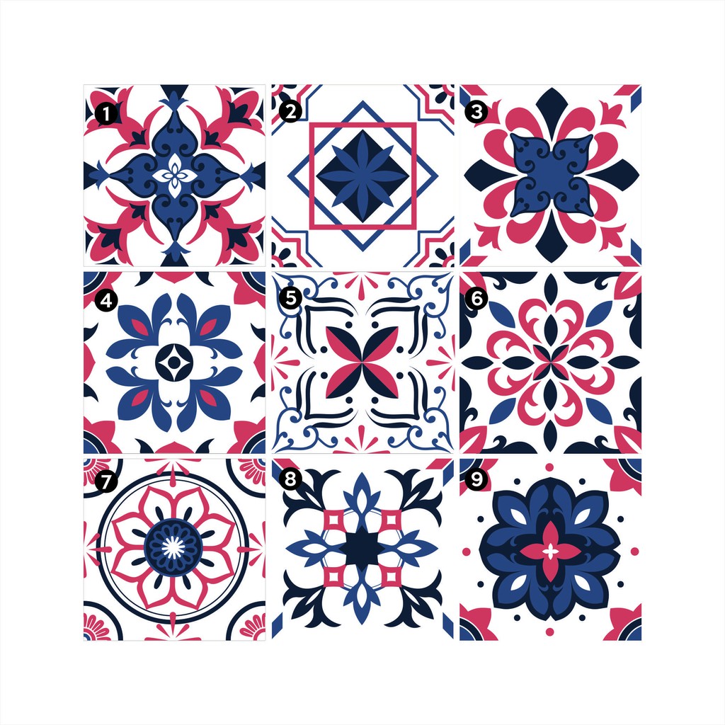 STIKER TEGEL / STIKER LANTAI / KERAMIK MOTIF 58