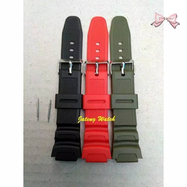 Tali Jam Tangan Casio AQS-810 AQ-S800W Rubber Strap CASIO AQS810 AQS800W