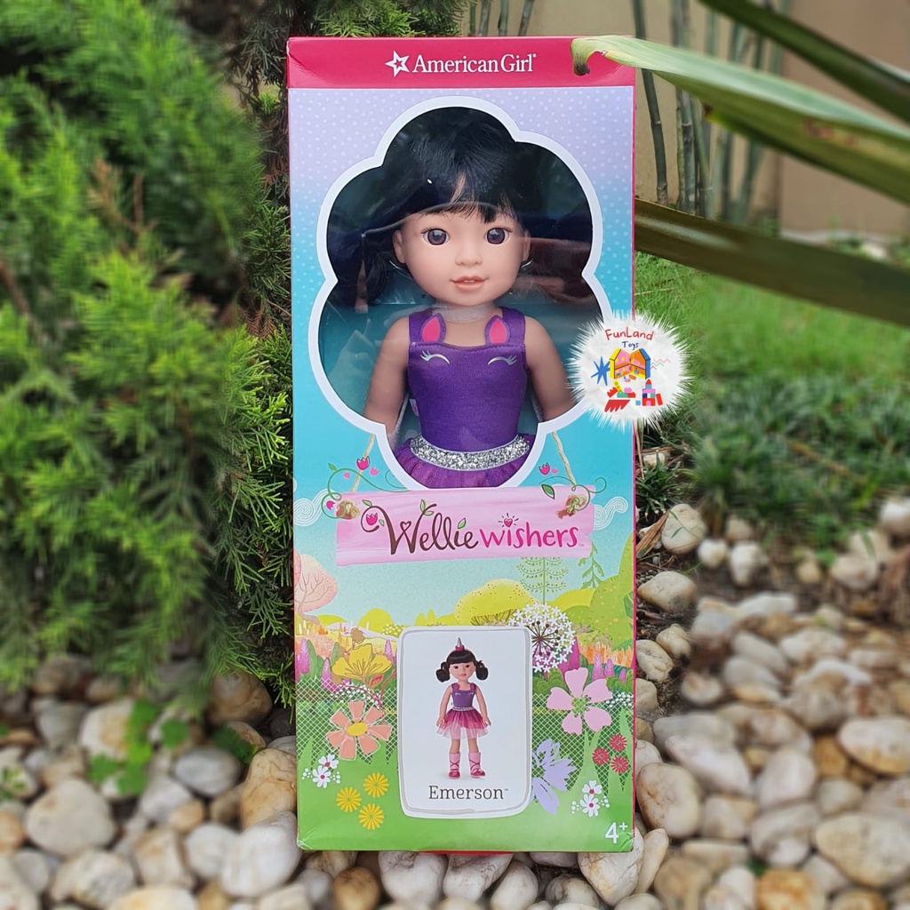American Girl WellieWishers Emerson Periwinkle Doll