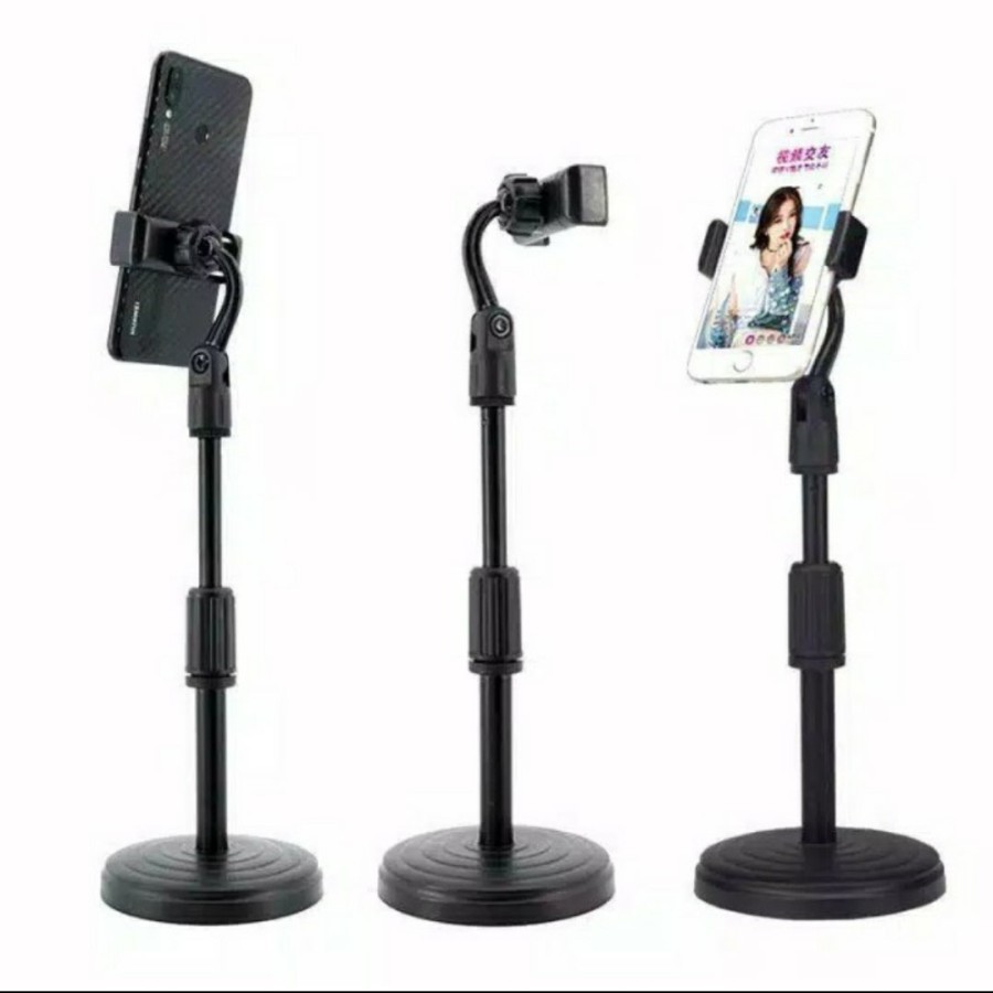 selfie stick Adjustable Phone Holder Stand Buat Handphone